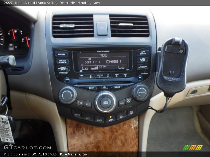 Desert Mist Metallic / Ivory 2005 Honda Accord Hybrid Sedan