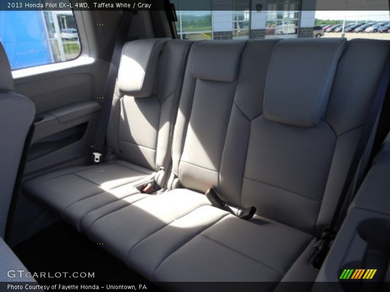 Taffeta White / Gray 2013 Honda Pilot EX-L 4WD