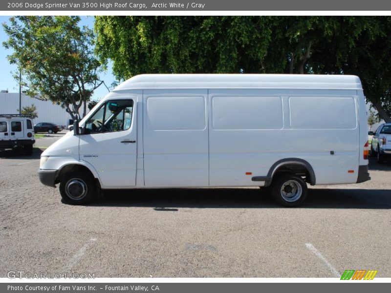  2006 Sprinter Van 3500 High Roof Cargo Arctic White