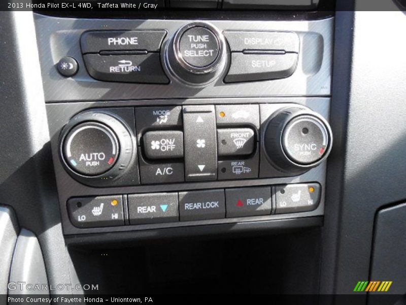 Taffeta White / Gray 2013 Honda Pilot EX-L 4WD