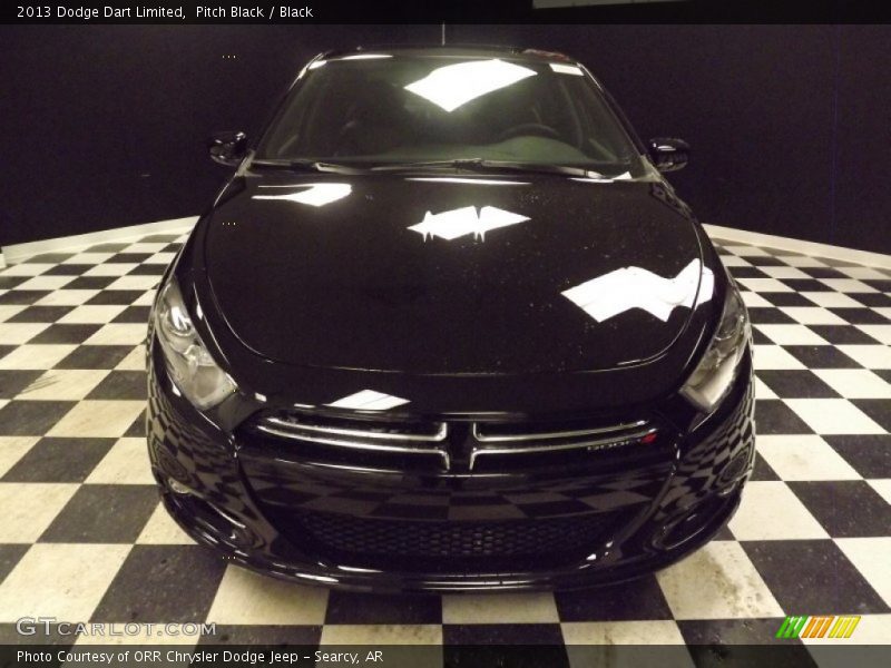 Pitch Black / Black 2013 Dodge Dart Limited
