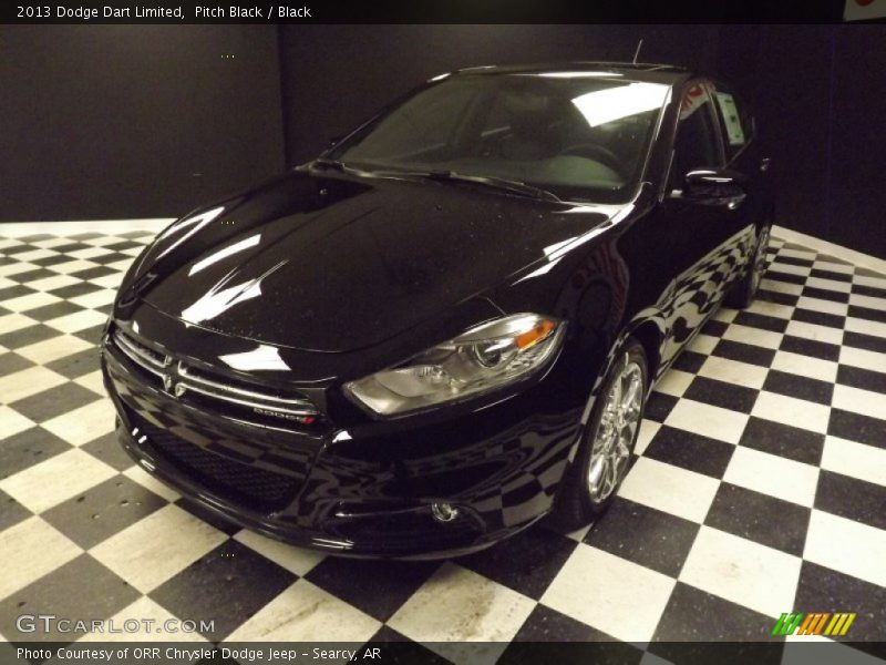 Pitch Black / Black 2013 Dodge Dart Limited