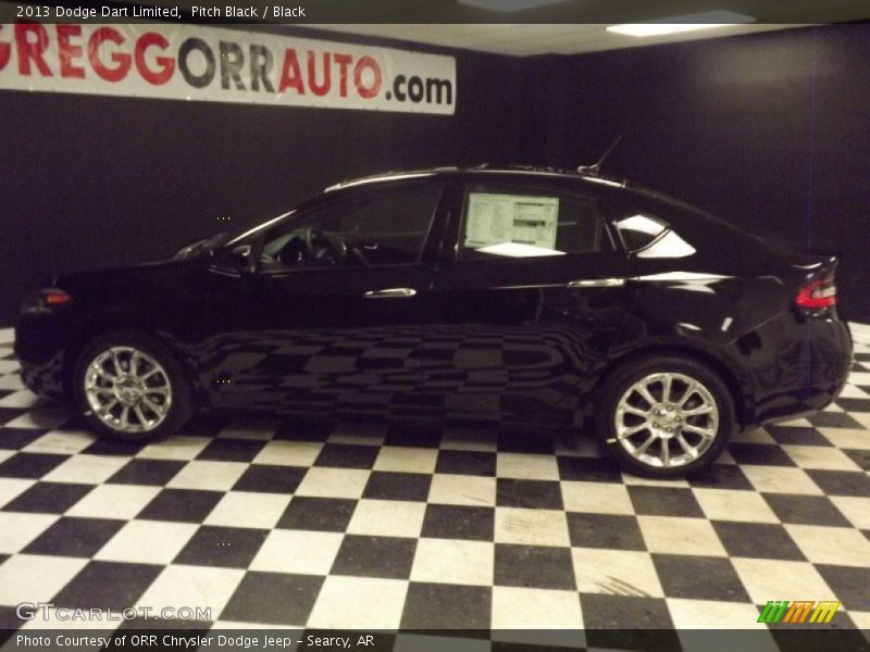 Pitch Black / Black 2013 Dodge Dart Limited