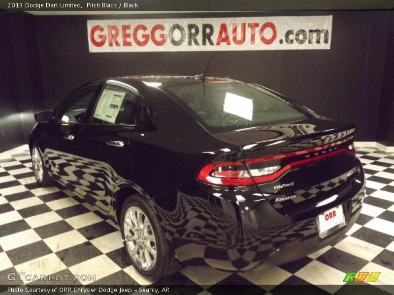 Pitch Black / Black 2013 Dodge Dart Limited