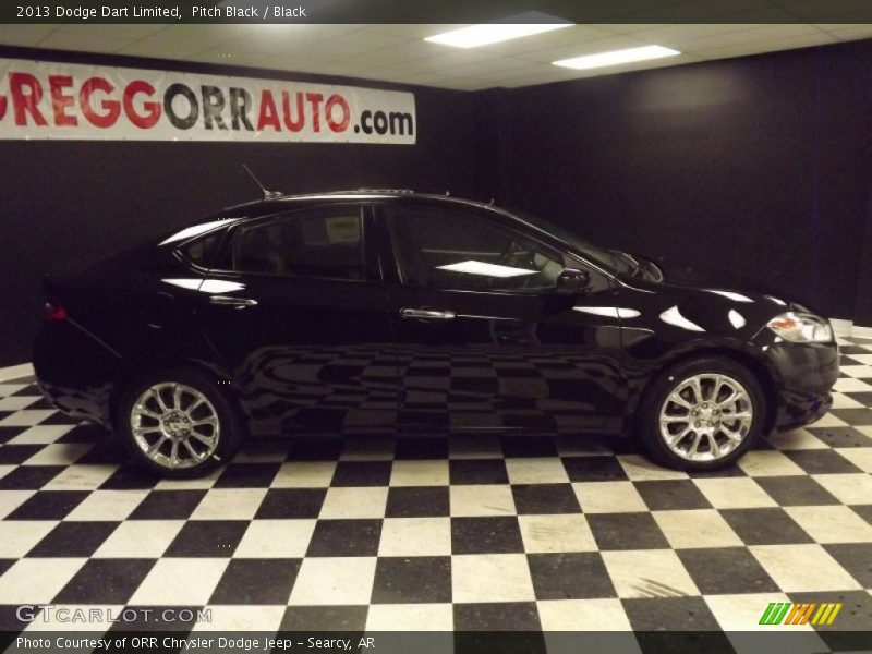 Pitch Black / Black 2013 Dodge Dart Limited