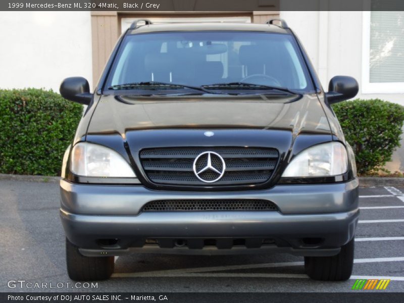 Black / Grey 1999 Mercedes-Benz ML 320 4Matic