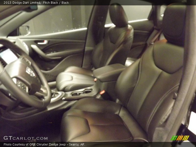 Pitch Black / Black 2013 Dodge Dart Limited