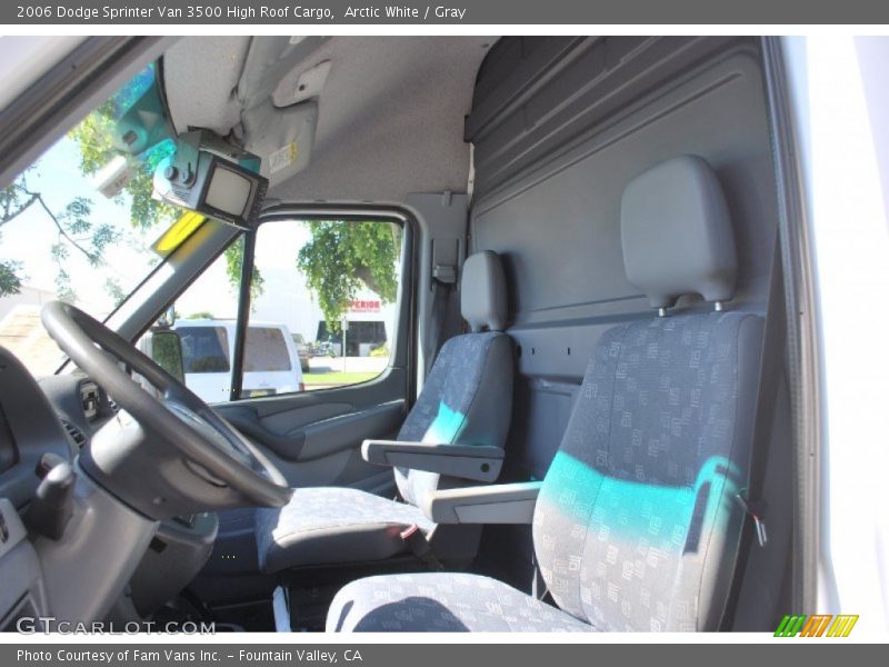 Arctic White / Gray 2006 Dodge Sprinter Van 3500 High Roof Cargo