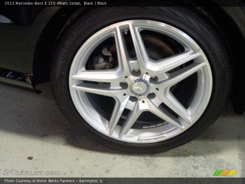 Black / Black 2013 Mercedes-Benz E 350 4Matic Sedan