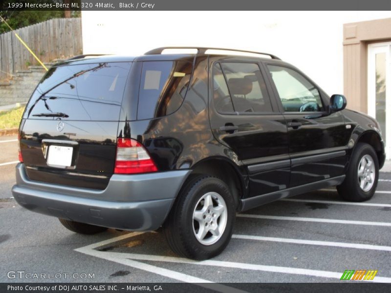 Black / Grey 1999 Mercedes-Benz ML 320 4Matic