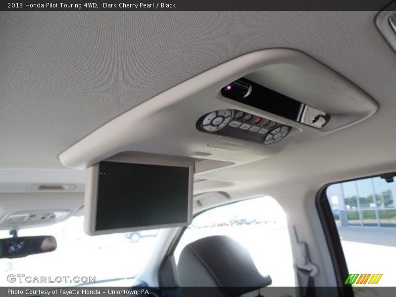 Dark Cherry Pearl / Black 2013 Honda Pilot Touring 4WD