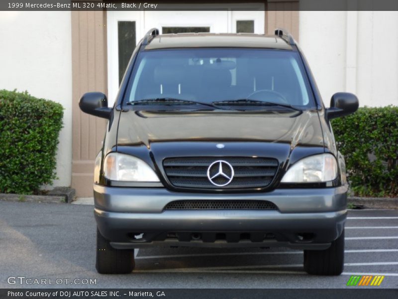 Black / Grey 1999 Mercedes-Benz ML 320 4Matic