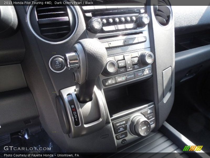 Dark Cherry Pearl / Black 2013 Honda Pilot Touring 4WD