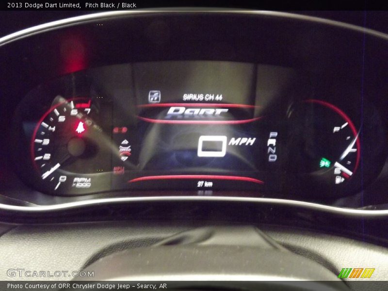 Pitch Black / Black 2013 Dodge Dart Limited