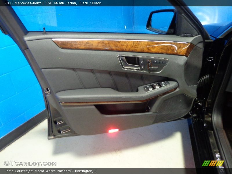 Black / Black 2013 Mercedes-Benz E 350 4Matic Sedan