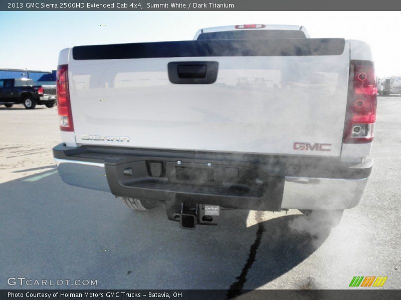 Summit White / Dark Titanium 2013 GMC Sierra 2500HD Extended Cab 4x4