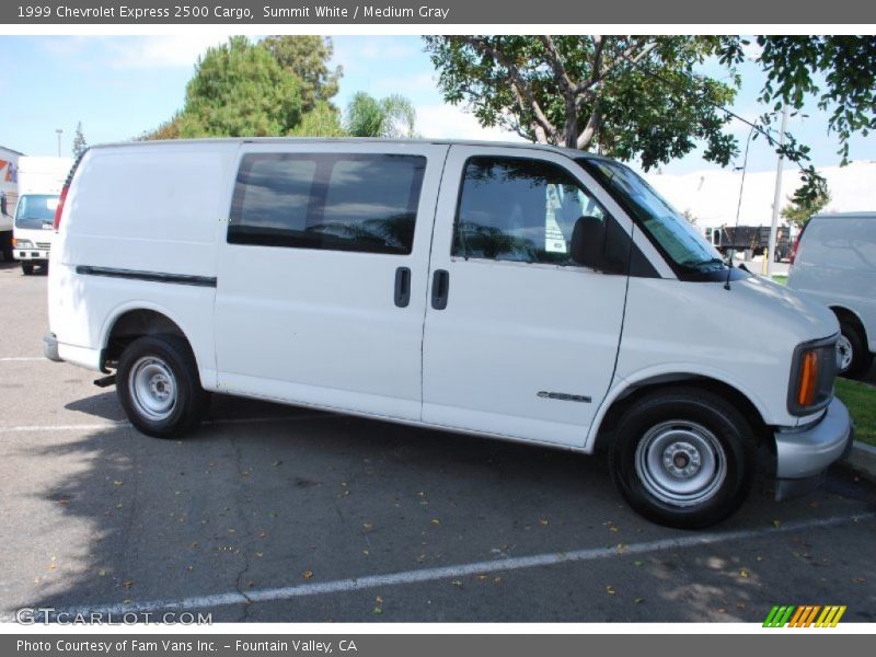 Summit White / Medium Gray 1999 Chevrolet Express 2500 Cargo