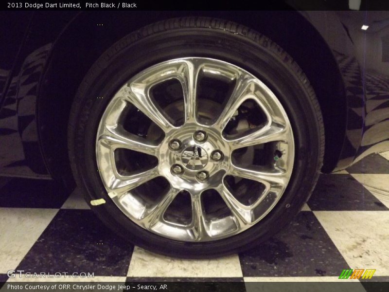 Pitch Black / Black 2013 Dodge Dart Limited