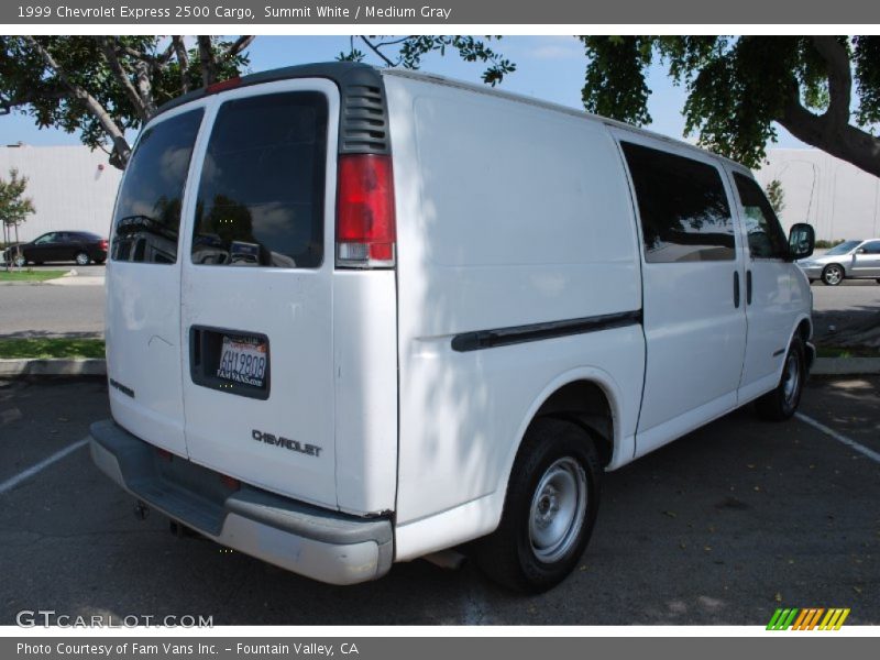 Summit White / Medium Gray 1999 Chevrolet Express 2500 Cargo