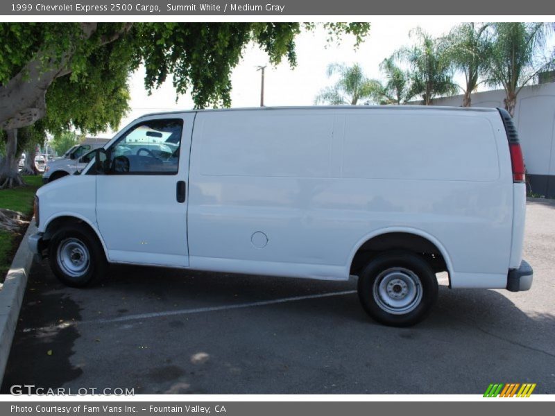 Summit White / Medium Gray 1999 Chevrolet Express 2500 Cargo
