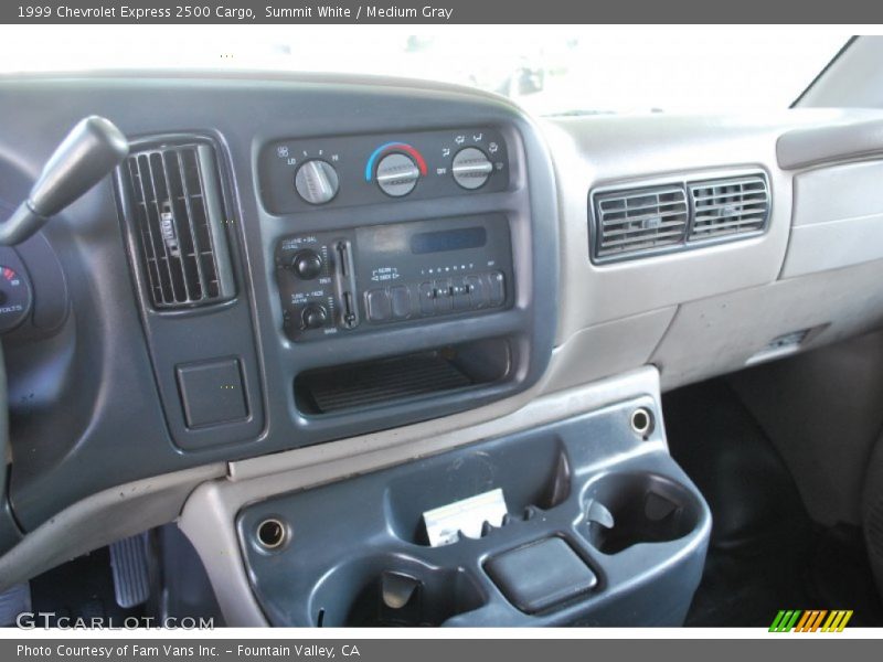 Summit White / Medium Gray 1999 Chevrolet Express 2500 Cargo