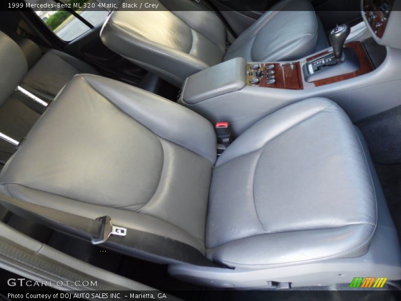 Black / Grey 1999 Mercedes-Benz ML 320 4Matic