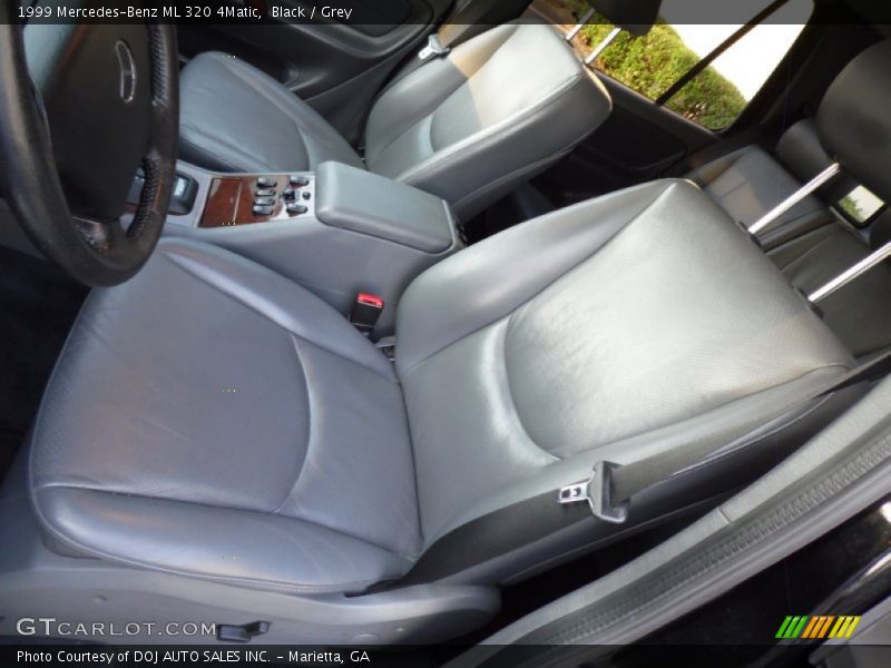 Black / Grey 1999 Mercedes-Benz ML 320 4Matic