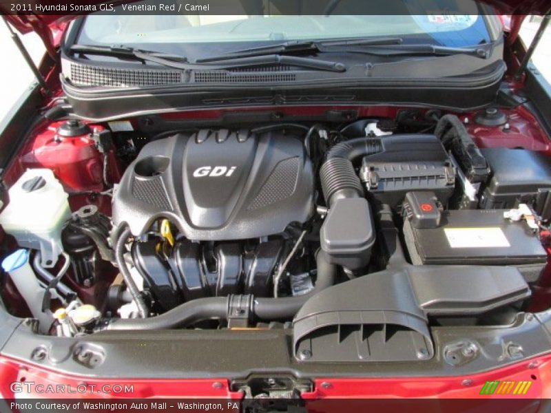 Venetian Red / Camel 2011 Hyundai Sonata GLS