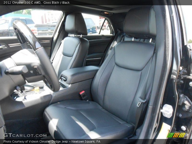 Gloss Black / Black 2012 Chrysler 300 C AWD