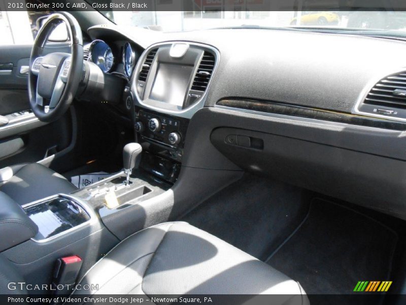 Gloss Black / Black 2012 Chrysler 300 C AWD