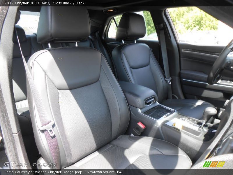 Gloss Black / Black 2012 Chrysler 300 C AWD