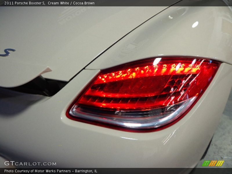Cream White / Cocoa Brown 2011 Porsche Boxster S