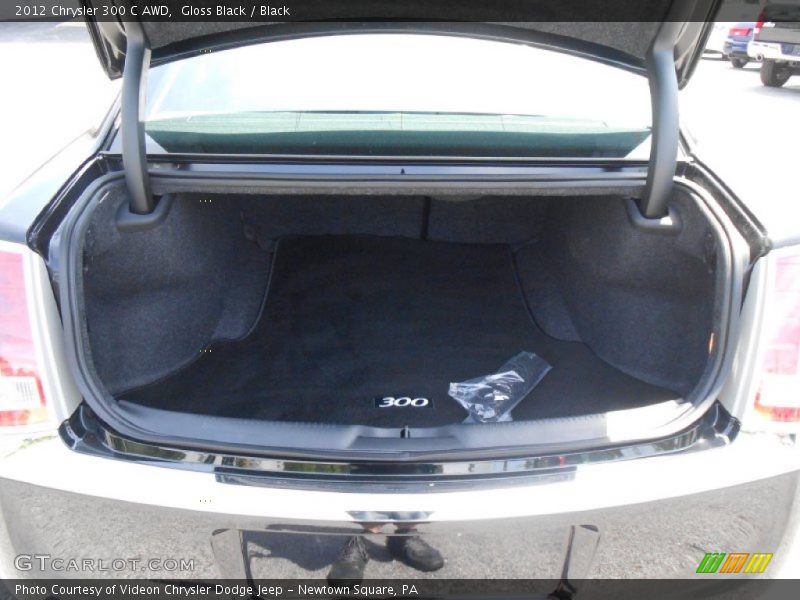 Gloss Black / Black 2012 Chrysler 300 C AWD
