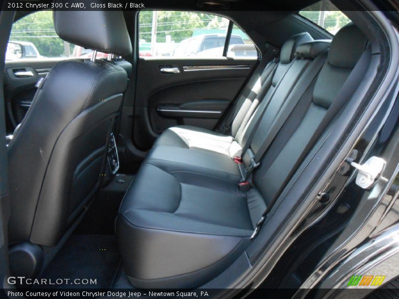 Gloss Black / Black 2012 Chrysler 300 C AWD