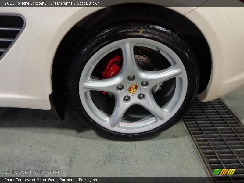 Cream White / Cocoa Brown 2011 Porsche Boxster S