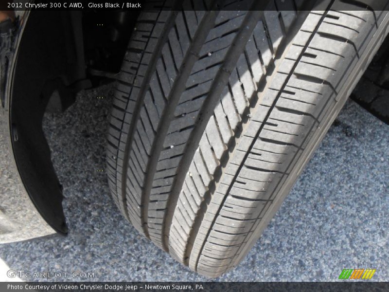 Gloss Black / Black 2012 Chrysler 300 C AWD