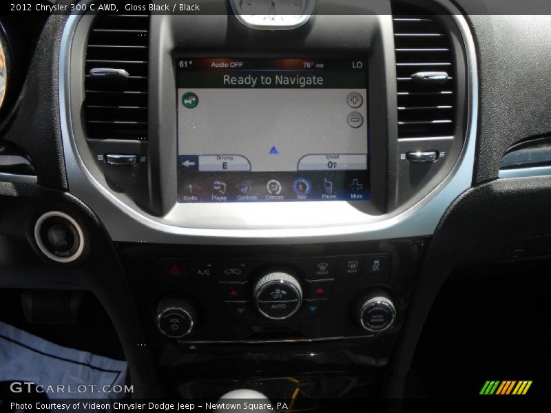 Gloss Black / Black 2012 Chrysler 300 C AWD