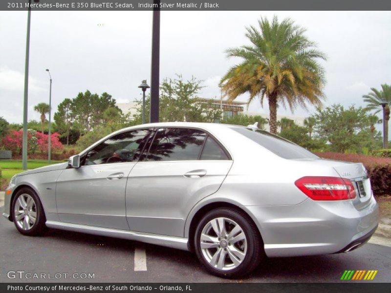 Iridium Silver Metallic / Black 2011 Mercedes-Benz E 350 BlueTEC Sedan