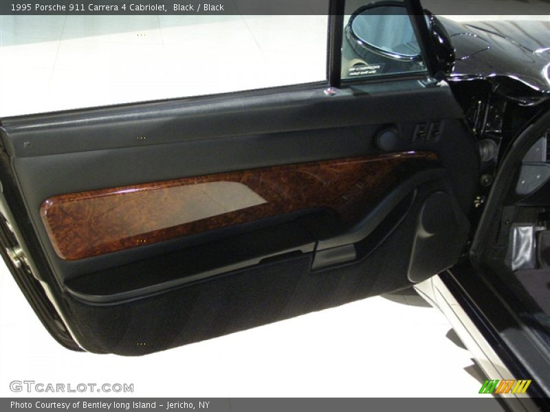 Black / Black 1995 Porsche 911 Carrera 4 Cabriolet