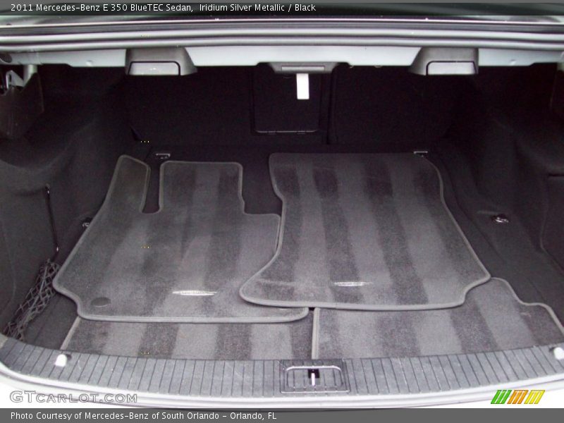 Iridium Silver Metallic / Black 2011 Mercedes-Benz E 350 BlueTEC Sedan