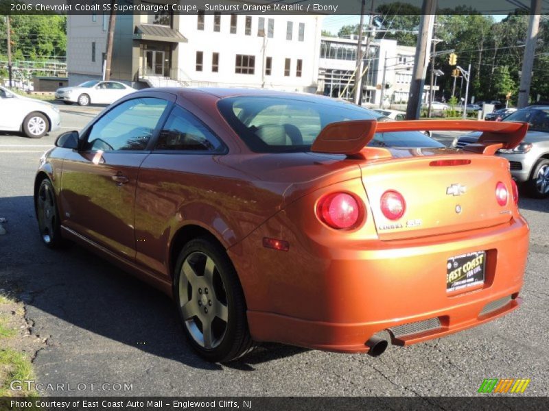 Sunburst Orange Metallic / Ebony 2006 Chevrolet Cobalt SS Supercharged Coupe