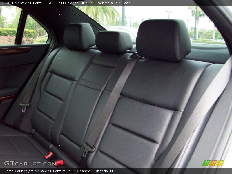 Iridium Silver Metallic / Black 2011 Mercedes-Benz E 350 BlueTEC Sedan