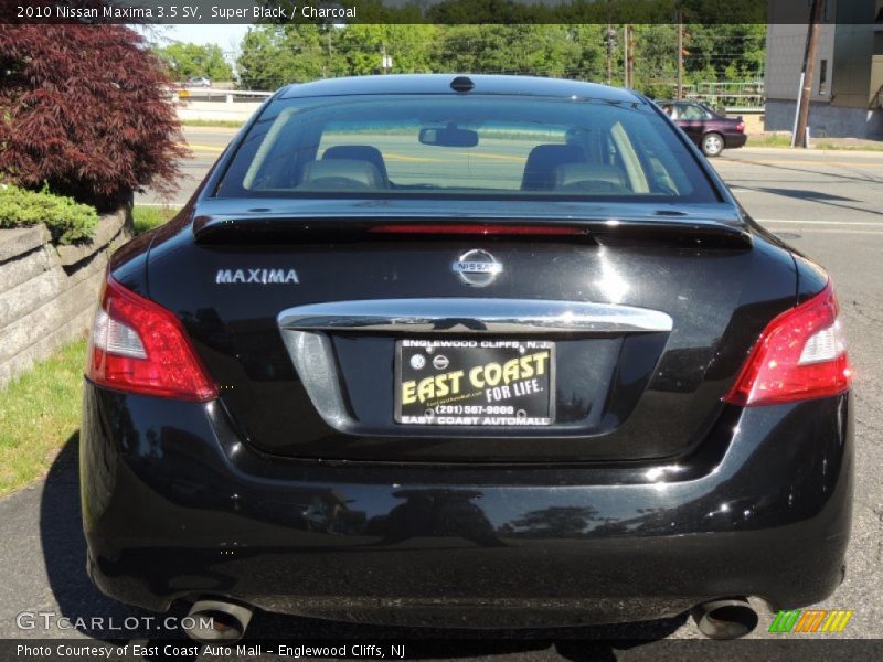 Super Black / Charcoal 2010 Nissan Maxima 3.5 SV