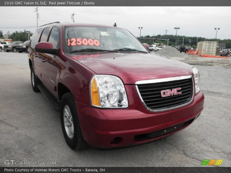 Red Jewel Tintcoat / Ebony 2010 GMC Yukon XL SLE
