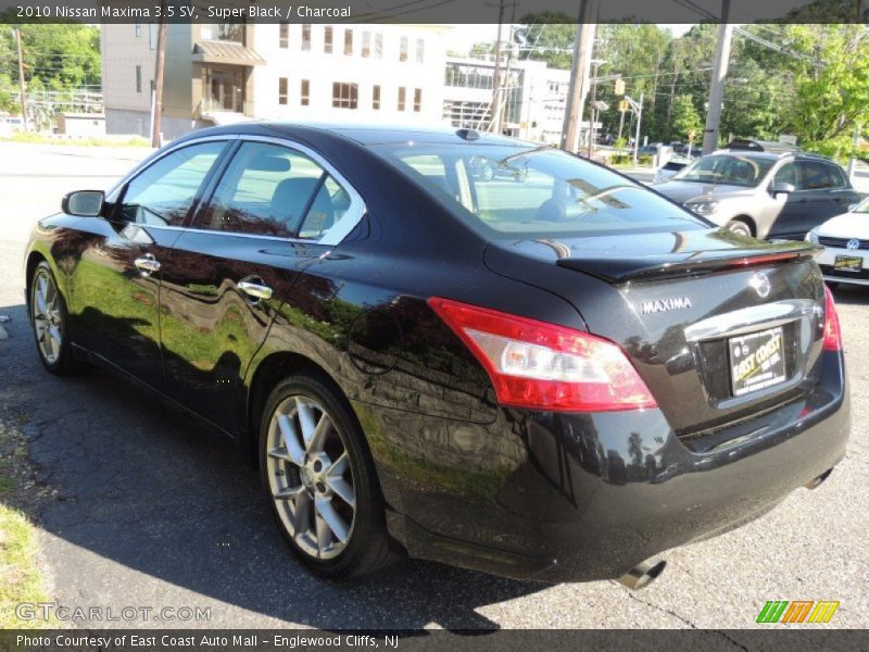 Super Black / Charcoal 2010 Nissan Maxima 3.5 SV