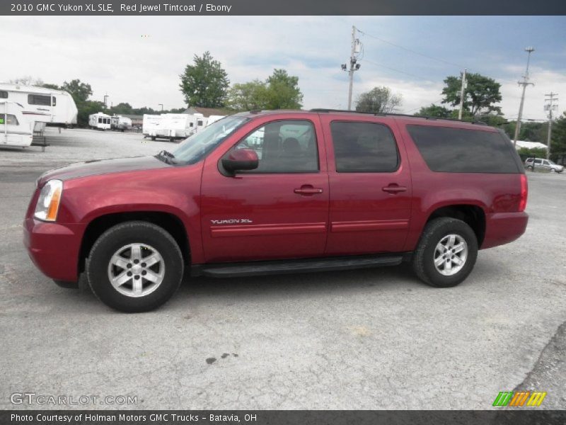 Red Jewel Tintcoat / Ebony 2010 GMC Yukon XL SLE