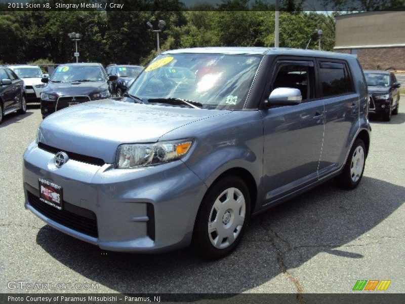 Stingray Metallic / Gray 2011 Scion xB
