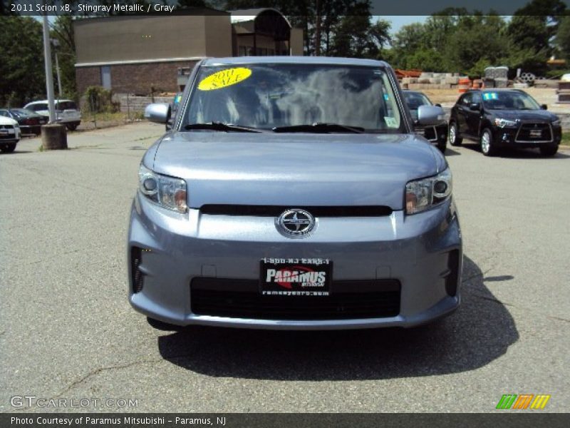 Stingray Metallic / Gray 2011 Scion xB