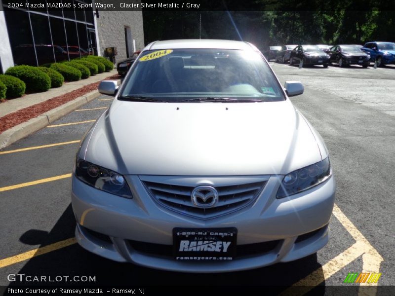 Glacier Silver Metallic / Gray 2004 Mazda MAZDA6 s Sport Wagon
