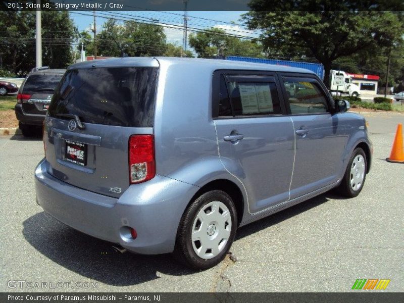 Stingray Metallic / Gray 2011 Scion xB